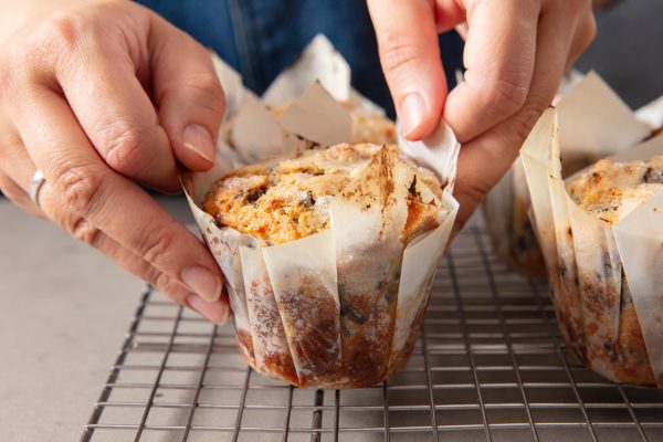 Incredibly buttery, chocolate-studded richly rewarding muffins