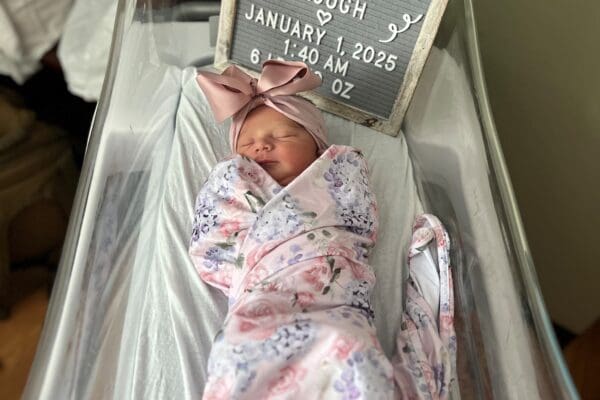 UM Health-Sparrow Lansing welcomes  2025 New Year’s Baby