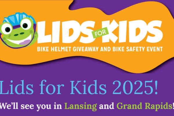 Lansing Lids for Kids 2025: Free Bike Helmet Giveaway