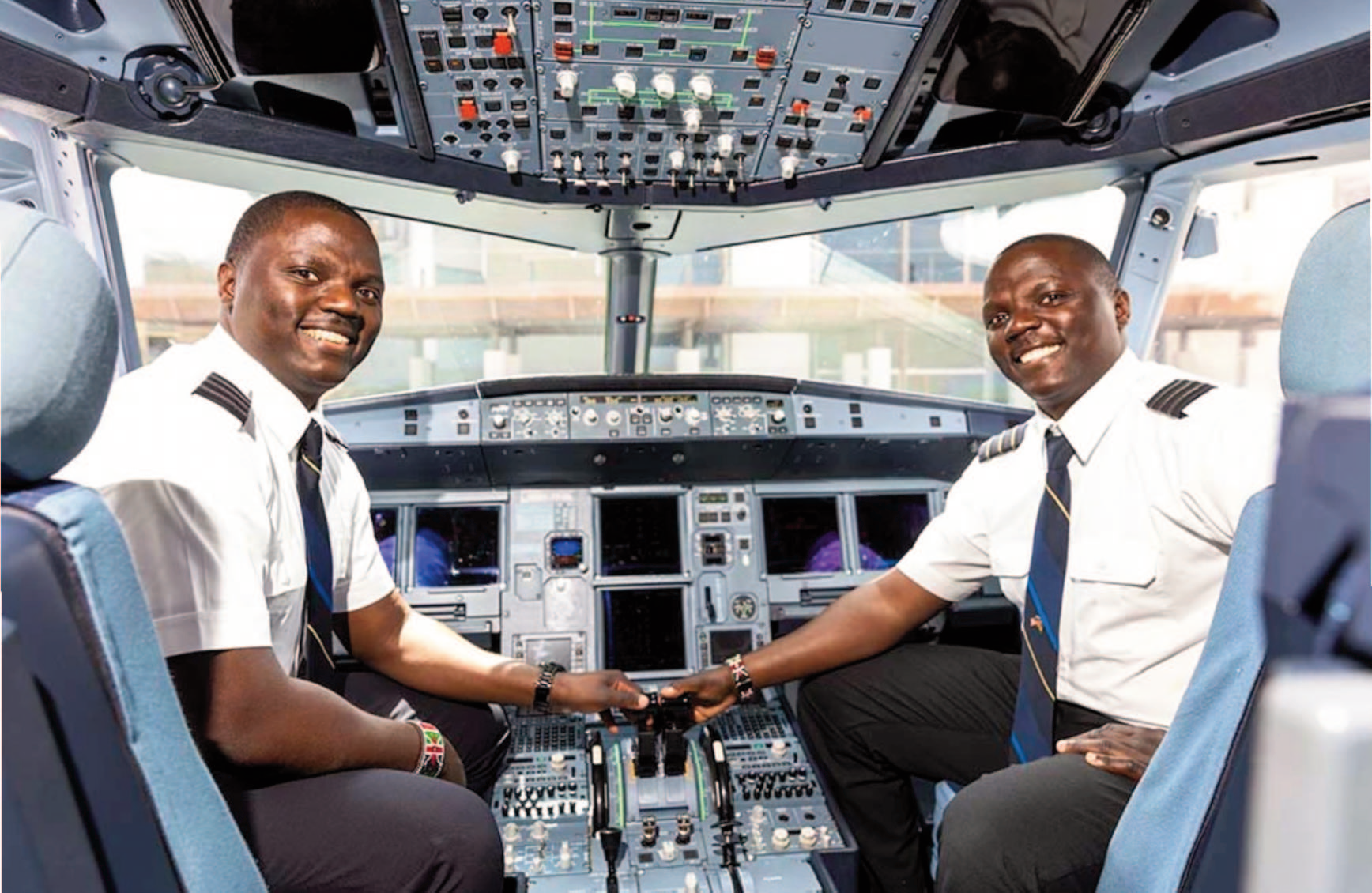 Alaska Airlines First Officers Alan And Alex.