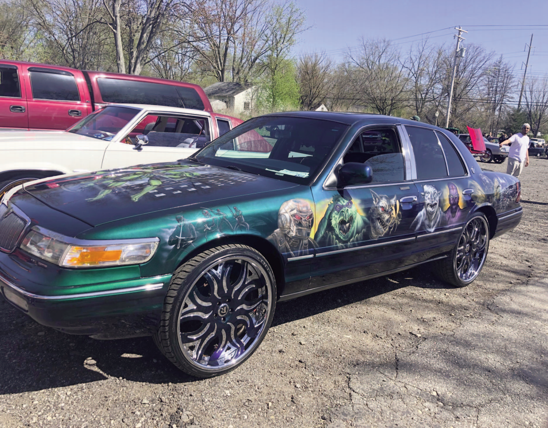 Car Shows Are a Great Way to Spend Time with the Family Custom Painted
