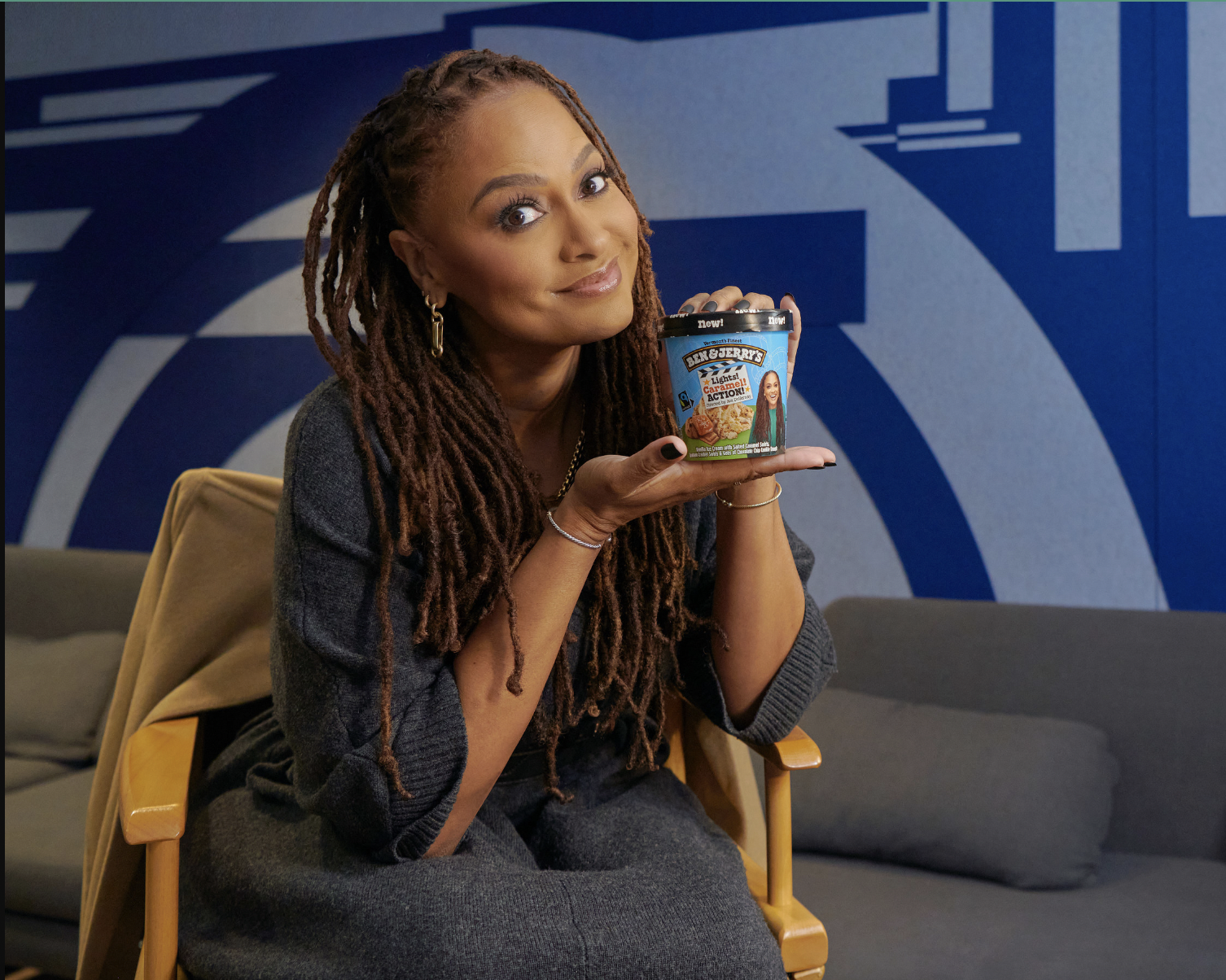 Filmmaker Ava DuVernay becomes the first  Black woman featured on Ben & Jerry’s Carton